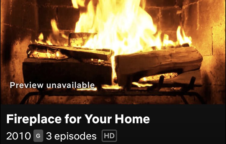 Lots of people love the ambience of wood fires. But did you know you can enjoy the ambience with minimal impact on health or environment? Watch Netflix fireplace - 3 seasons. Save trees, relax and #stopburningstuff