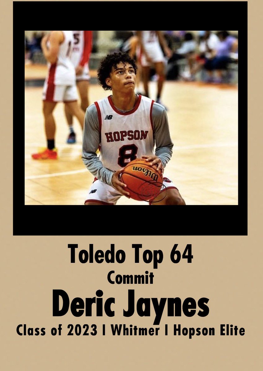 5’11 G Deric Jaynes (2023) will be at the Toledo Top 64!

<a href="/JaynesDeric3/">Deric Jaynes</a> <a href="/WhitmerAthletic/">Whitmer Athletic</a> <a href="/HopsonEliteBB/">Hopson Elite Basketball Club 📚🏆</a>
