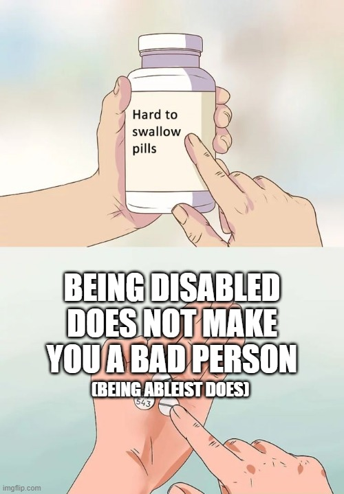 autismsupsoc's tweet photo. #Autism #Autistic #AutismAcceptance #Neuromeme #HardPills https://t.co/L1Qfn71NcF