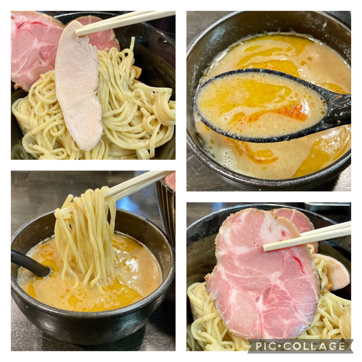 keisuke6662128's tweet photo. ラーメン あおやま /樟葉

裏限定『濃厚鶏白湯つけ麺(300g)』1,000円

残ってるかどうかドキドキ入店😳
濃縮された鶏の旨味が詰まったスープに、まろやかなカエシ😍
濃度も重すぎず、意外に軽やか🙆🏻👌
フスマ入りの麺は豊かな小麦風味🤤
大ぶりのチャーシューはしっとり肉質でジュワっと美味しい🤩 https://t.co/QOxtztdyIB