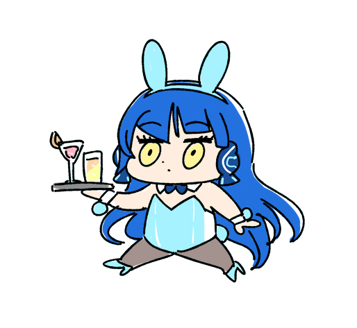 前描いたうさなほちゃんもおいとくね 