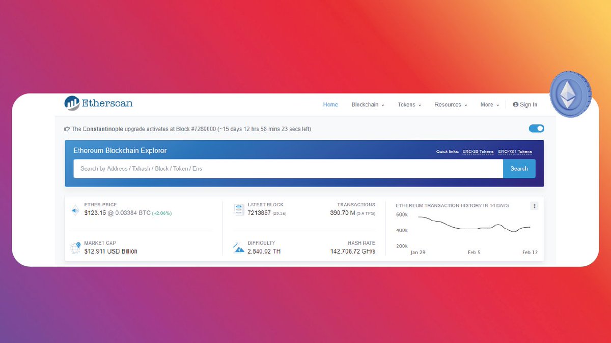 SoyBaiilo's tweet photo. 🧵Aprende a utilizar Etherscan en 5 minutos: https://t.co/M1wuDuWaH7