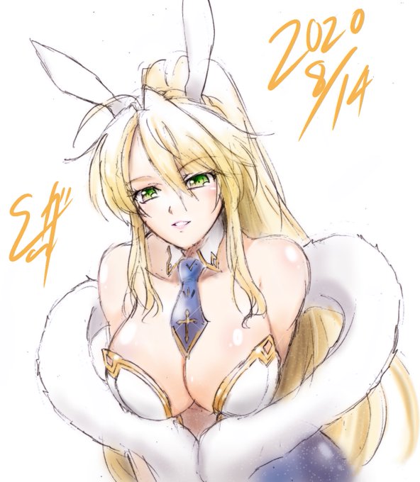 …好きな割にあんま描いてない気がするべさ #バニーの日 