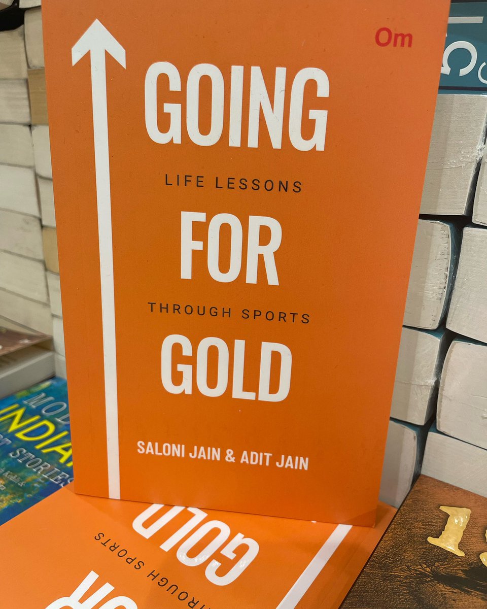 Going for Gold by Saloni Jain & Adit Jain will have a lasting impression because of the book's amazing storytelling technique, which details the fiction stories set in different sports strategy. @ajaymago Get yours- surl.li/coxmw #CommonwealthGames