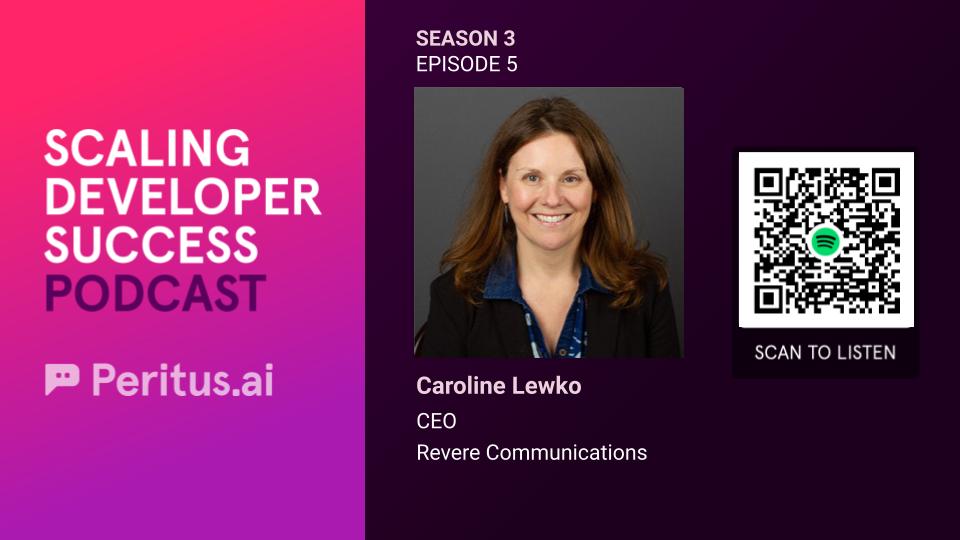 Peritus_AI's tweet photo. 🎙️ New episode "Scaling Developer Success" podcast! @RobinPurohit1 CEO of @Peritus_AI deep dives into topics of #DevRel. This week's guest is @CarolineLewko of Revere Communications. 
Subscribe for new episodes every Tuesday!

🎧 https://t.co/bDIvpaNOvA 
🎧  /peritus.ai/community https://t.co/aQaOXZNVKw