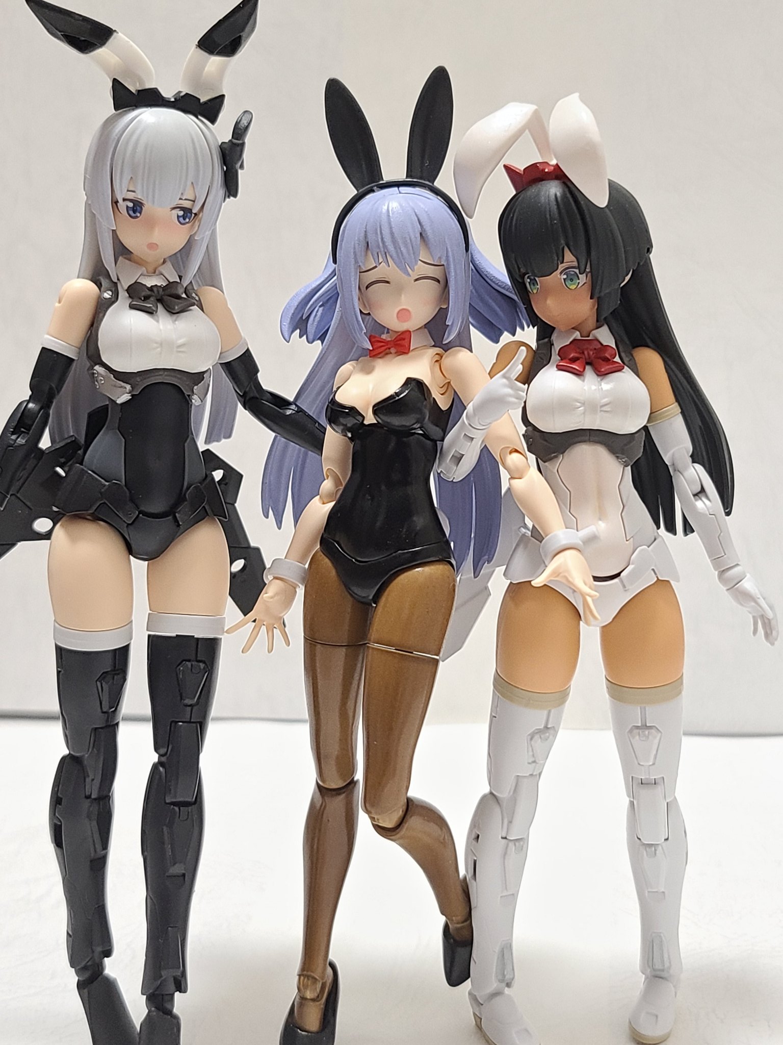 格安即決 完成品 べた付き 30MS ソウレイ バニーガールセット おまけ キャラクター