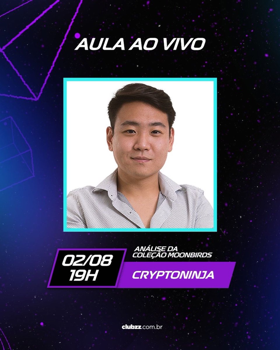 Hoje é dia comunidade ! Aula com o gigante @0xcriptoninja as 19:00!