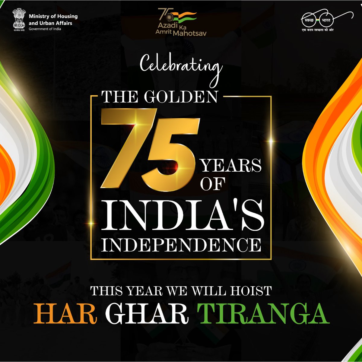 Ministry of Housing and Urban Affairs (@mohua_india) on Twitter photo Highlighting the golden spirit of #HarGharTiranga, Hon'ble PM, Shri <a href="/narendramodi/">Narendra Modi</a> has urged citizens to showcase the Indian Tricolor in their profile pictures. <a href="/MoHUA_India/">Ministry of Housing and Urban Affairs</a> has done its bit and motivates everyone to commemorate the glorious #75yearsofIndependence. Highlighting the golden spirit of #HarGharTiranga, Hon'ble PM, Shri <a href="/narendramodi/">Narendra Modi</a> has urged citizens to showcase the Indian Tricolor in their profile pictures. <a href="/MoHUA_India/">Ministry of Housing and Urban Affairs</a> has done its bit and motivates everyone to commemorate the glorious #75yearsofIndependence.