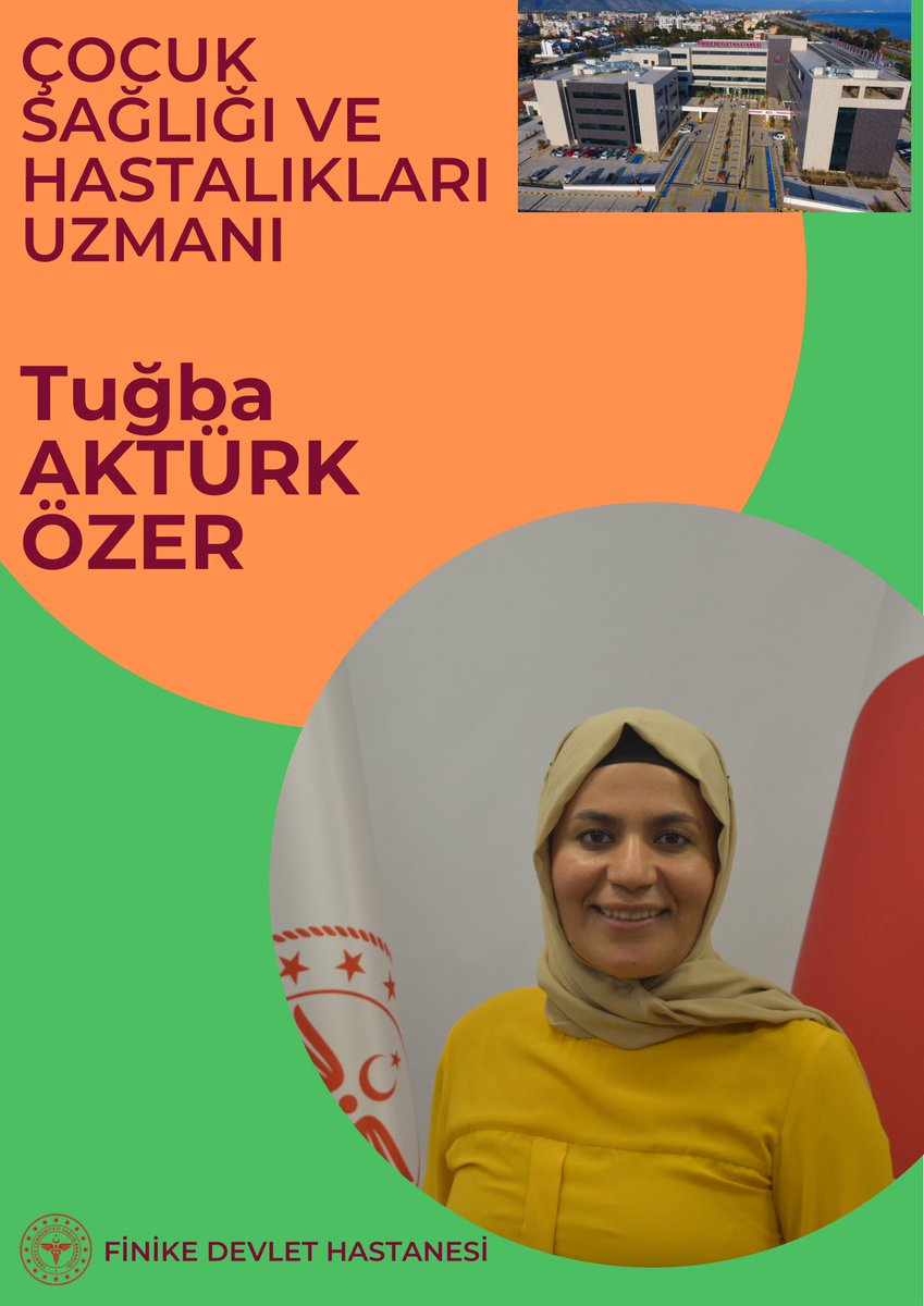 FİNİKE DEVLET HASTANESİ'NE YENİ ÇOCUK SAĞLIĞI VE HASTALIKLARI UZMANI ATANDI