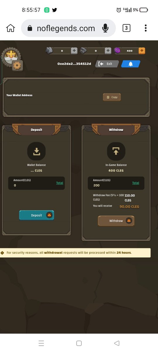 JohnTzyPH's tweet photo. @chainoflegends Thnks You Devs🥰😍❤️❤️ https://t.co/WtIIlBS9uy