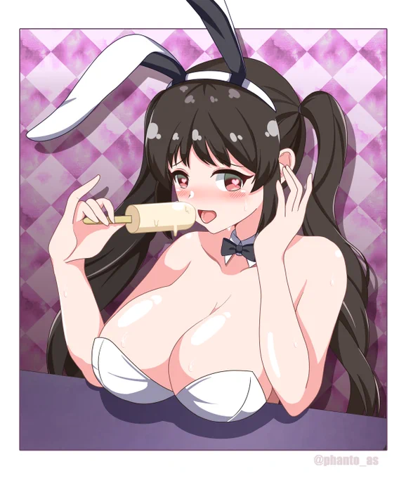 #バニーの日 過去絵ですが何卒...どれもお気に入りです(§ ◜◡◝ ) 