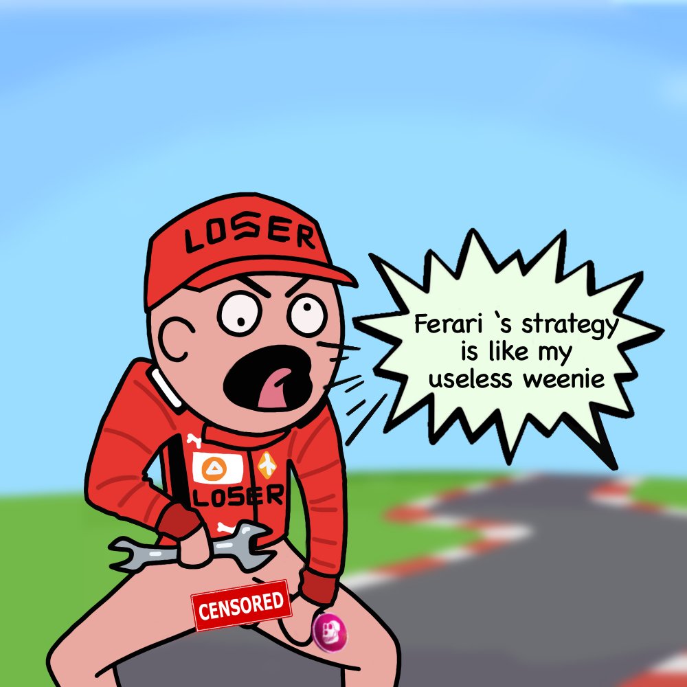 WE PRAY OUR WORST ENEMIES DON'T GET REKT LIKE <a href="/ScuderiaFerrari/">Scuderia Ferrari HP</a> &amp; <a href="/Charles_Leclerc/">Charles Leclerc</a> 

#Ferrari here's an accurate representation of your strategy. 

Losers, #FREEMINT coming sooner than you think. 

Interact with post for WL! 

#EthereumNFT  #NFTGivaway #NFTs #ETHGiveaway #NEWNFT