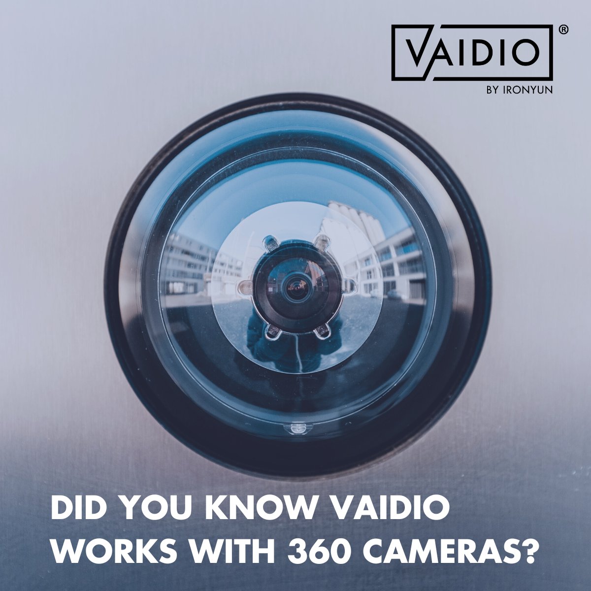 With Vaidio, users can get accurate detection results even on cameras with a 360° field of vision.

Watch this video for more information on Vaidio's 360° camera capability: bit.ly/3oPXlei

#360camera #VideoAnalytics #Vaidio