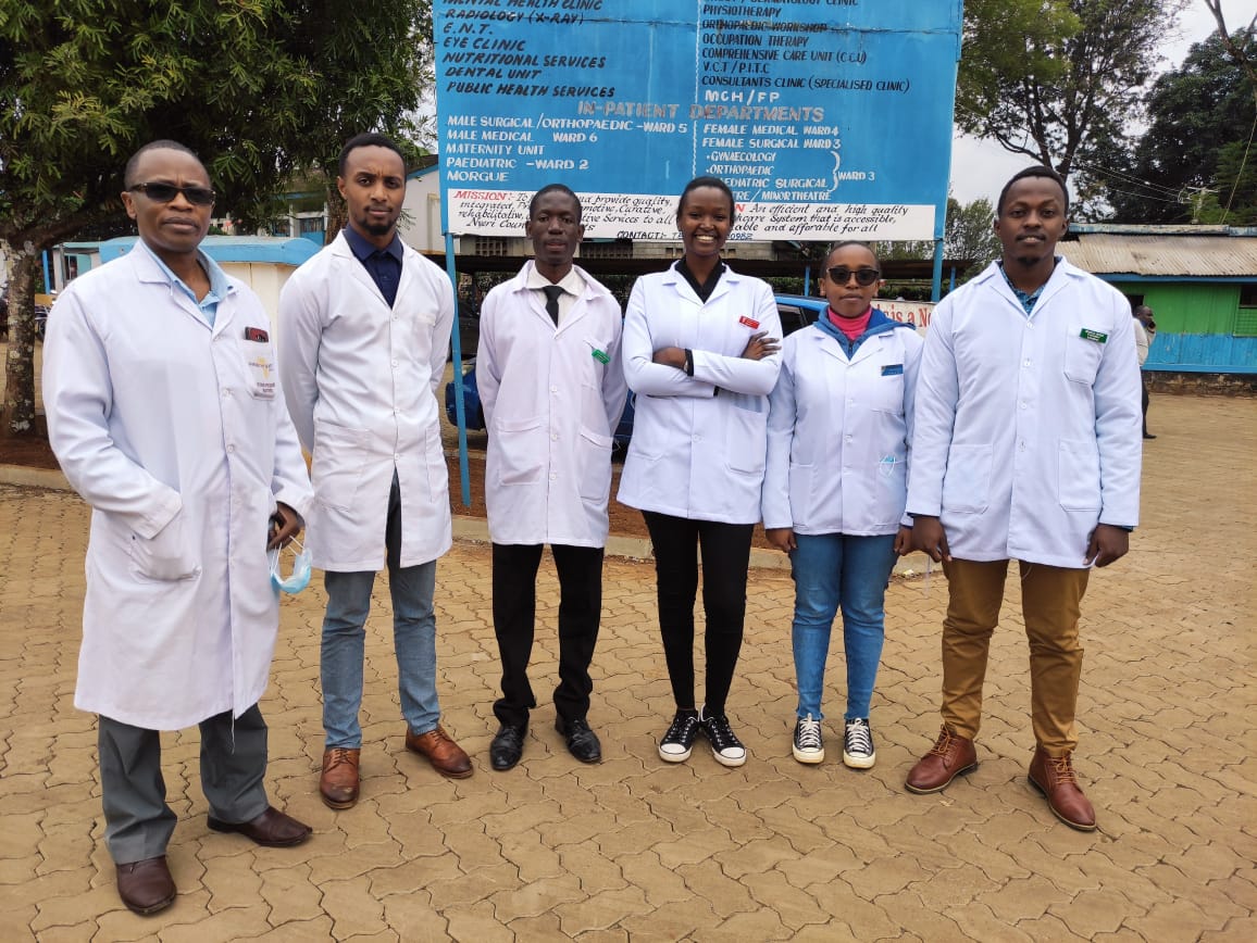 Akums_KU's tweet photo. #SPOTLIGHT
The world is moving fast and #Research is a big contributor. Through the  #HEPI  program we had members of AKUMS @Kumrec_KU, @KUPhSA and @KUNursing carry out their research in Karatina Hospital.
We are glad that young scientists are involved in shaping the trajectory https://t.co/OwiPBJcmO1
