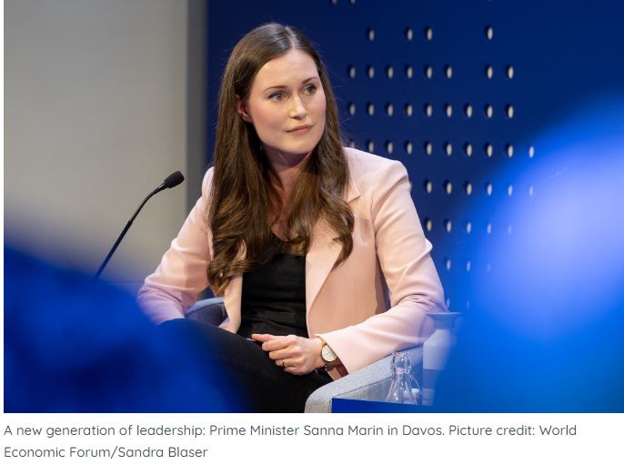 IPUparliament's tweet photo. On becoming #Finalnd's youngest-ever Prime Minister🇫🇮, @MarinSanna announced the aim to be carbon-neutral by 2035, with a series of measures that includes a #circulareconomy focused on #sustainability and the reduction of waste.
@SuomenEduskunta 
➡️https://t.co/7pRt97fOXD https://t.co/kEnN4HWZQj