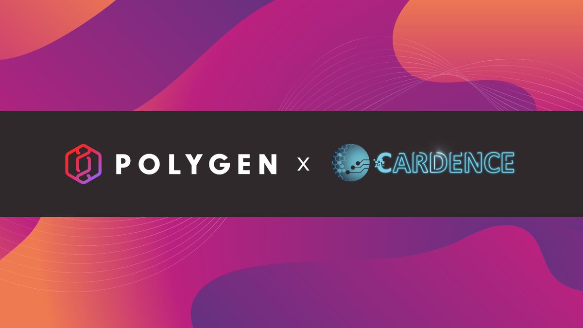 Proudly announcing a new partnership with <a href="/cardence_io/">Cardence</a>, a chain diagnostic incubator and launchpad of top-tier blockchain projects in #GameFi, #NFTs, #Metaverse and the #Cardano ecosystem. 🤝

📰 loom.ly/4JjKHLI 

 #launchpad #polygen #cardence