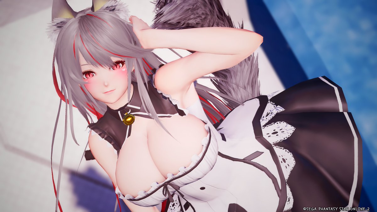 tomomi_games's tweet image. #PSO2NGS #PSO2NGS_SS 
#メンテの日なのでssを貼る
メインキャラとサブキャラ