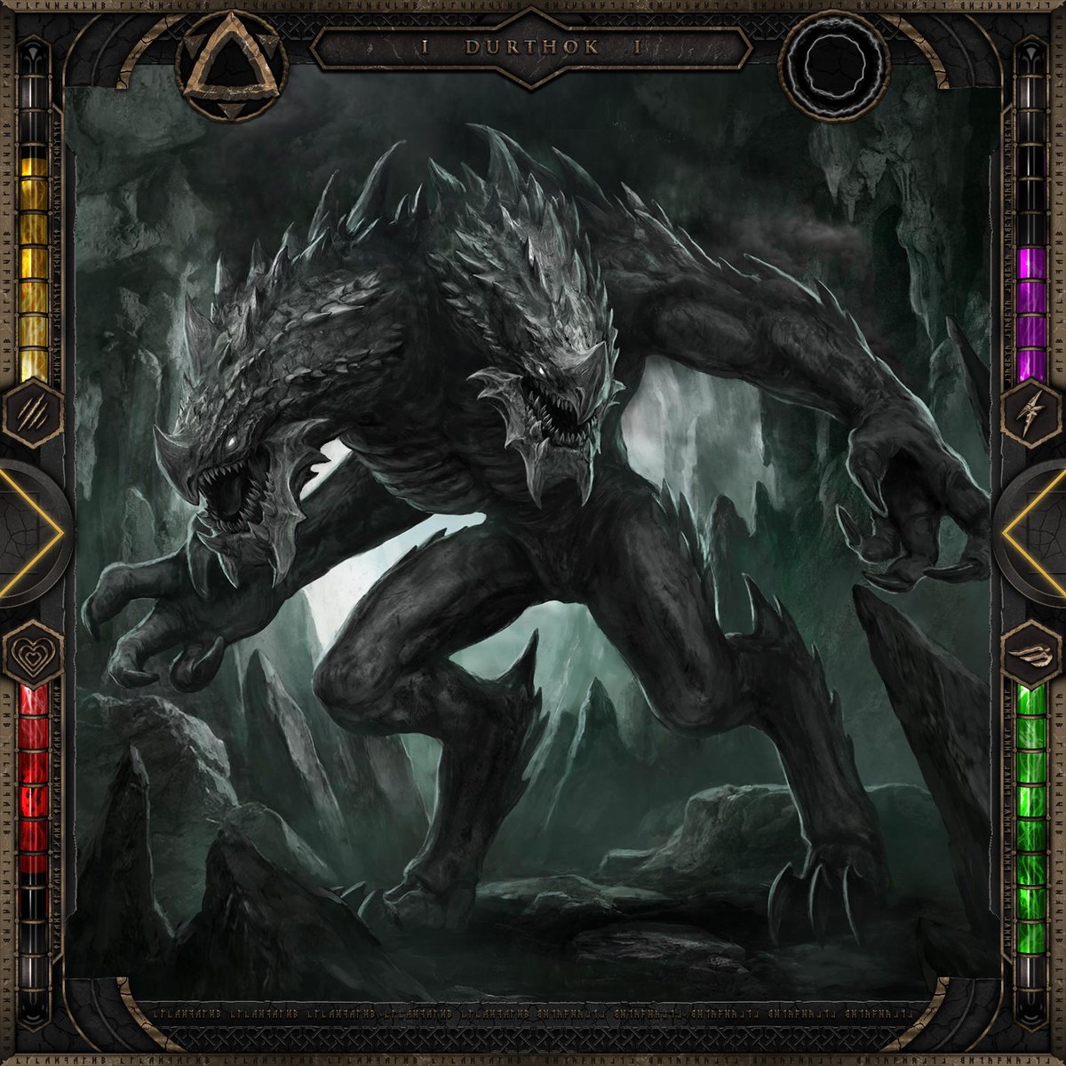 DivinityWorlds's tweet photo. ☠️ Season 1 Beast Reveal ☠️

Name: Durthok
Element Type: Dark Ether 
Rarity: Common
Tier: 1

#Web3 #OpenSea #Crypto #Eth #NFT #NFTs #NFTCommunity https://t.co/wB1guw9BHB