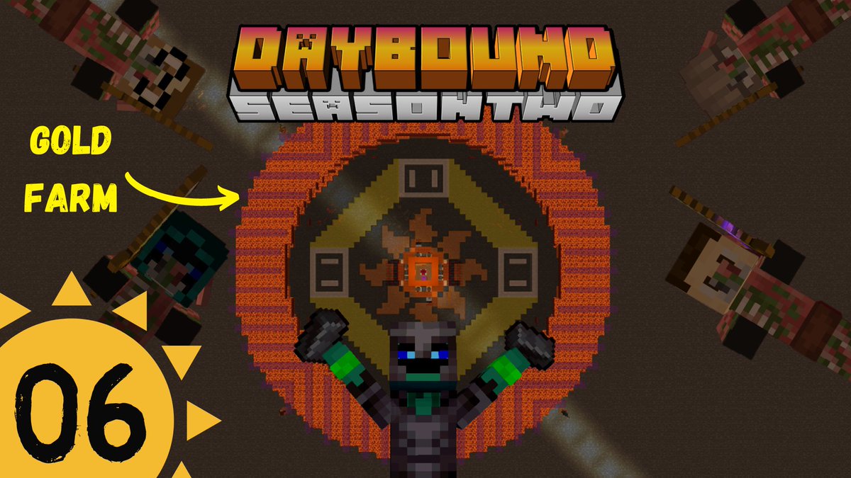 HoodieH00DLUM's tweet photo. Hi, it's me again...👋
A new Daybound episode has dropped, we made at Gold Farm for all our Gold &amp; XP needs.🐽
Also I went mining for Ancient debris, BTW it sucks!!!⛏️😵
So be sure to check it out!😉
#Minecraft #YouTube 
👇👇👇
Video link: https://t.co/VdmmKxkZec https://t.co/56PnRV0ZAh