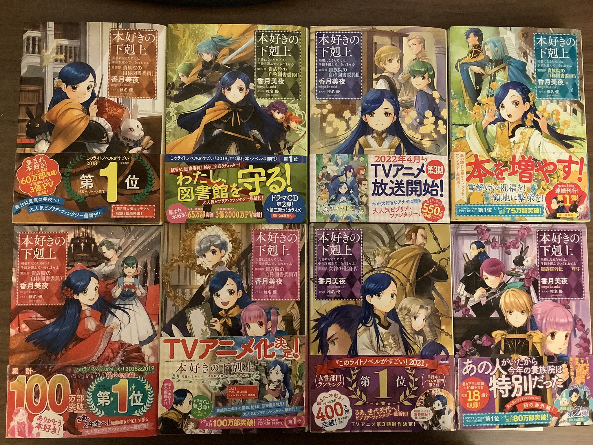 Neko Rt Miyakazuki01 重版決定 いぇい アニメ効果ですね 小説 本好きの下剋上 第四部 第五部 貴族院外伝一年生 コミック 本好きの下剋上 第二部2 第三部2 Amp 3 第四部1 Amp 4 T Co W9rqh9qsvh Twitter Neko Rt Miyakazuki01 重版決定 いぇい アニメ効果ですね 小説 本好きの下剋上 第四部 第五部 貴族院外伝一年生 コミック 本好きの下剋上 第二部2 第三部2 Amp 3 第四部1 Amp 4 T Co W9rqh9qsvh Twitter