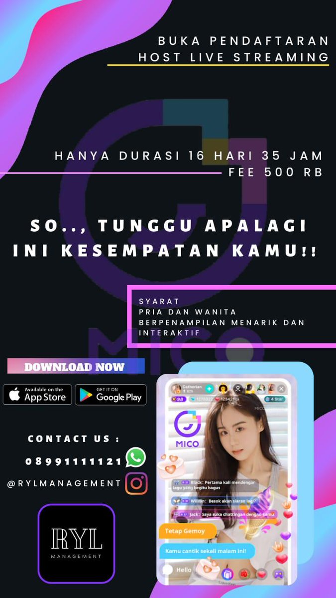 satu agency Job Info tweet media