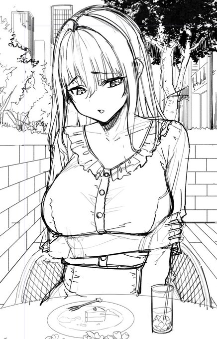 まーたこういうヒロイン描いてる…! 