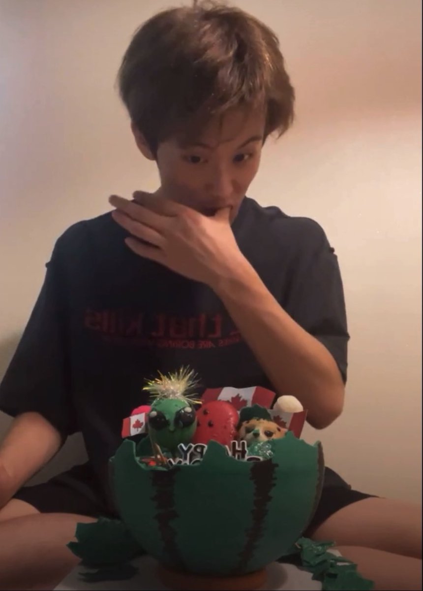 케익 맛보는 이마크 고자극