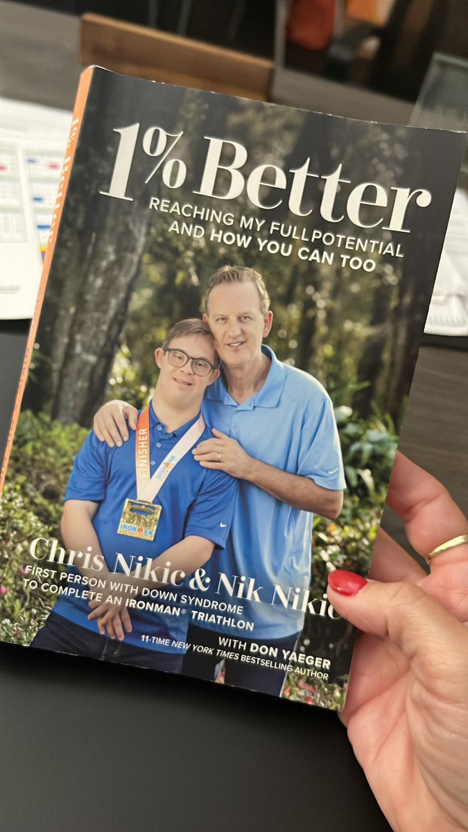 What an inspiring message heard in <a href="/OnslowSchools/">Onslow County Schools</a>! “What is going to win the race, your “fake” pain or your dreams, <a href="/ChrisNikic/">Chris Nikic</a>?” My dreams are going to win!” Never give up on your dreams, no matter the obstacles and challenges you face on the journey! #NeverGiveUp #1%Better