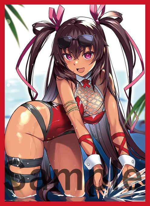 【フォロー&リツイートキャンペーン】
白詰草のアカウントをフォローして頂き、合わせてこのツイートをリツイートして頂いた方の中から1名様に、コミケにて頒布予定の世界一位様(@Seka_ichi)のスリーブとプレイマットをプレゼント致します!締め切りは8月14日までです! 