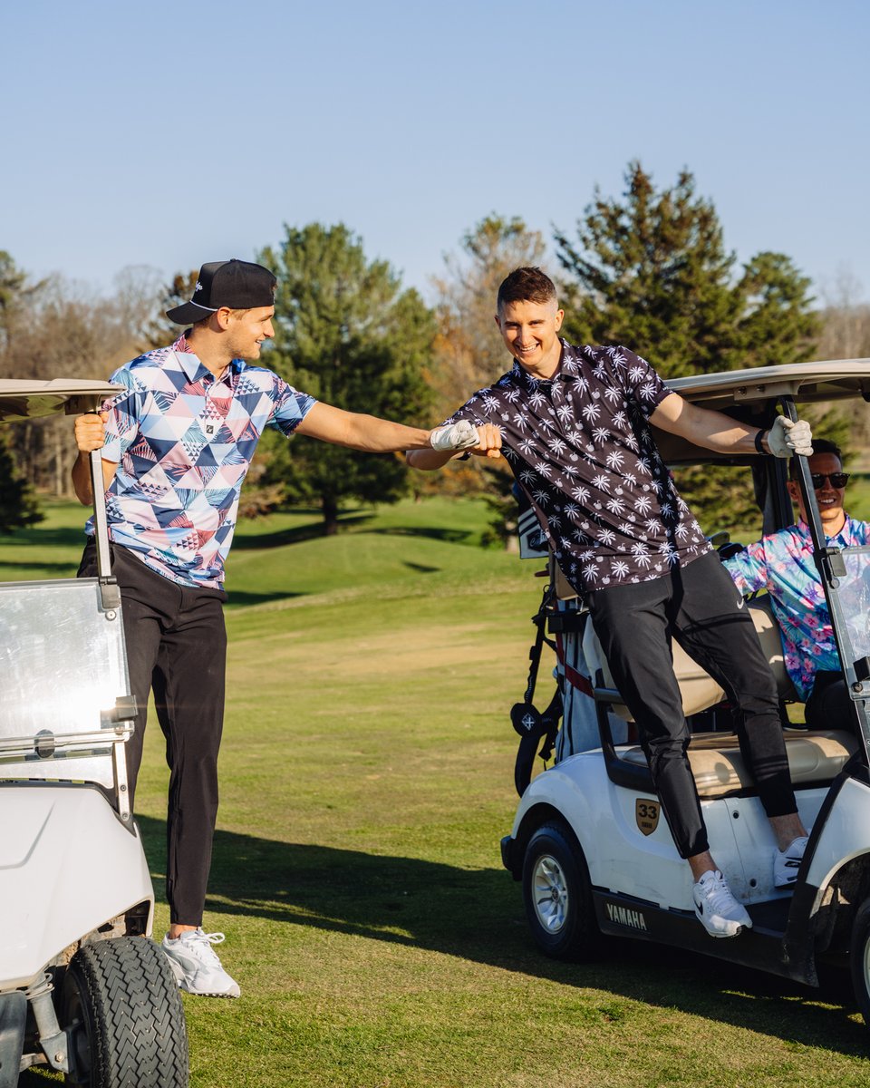 Add some colour to your game! 

Royal Ontario has added <a href="/fullwedge/">Ronald Neustrom</a> polos in our pro shop. Check out the variety of prints and styles.