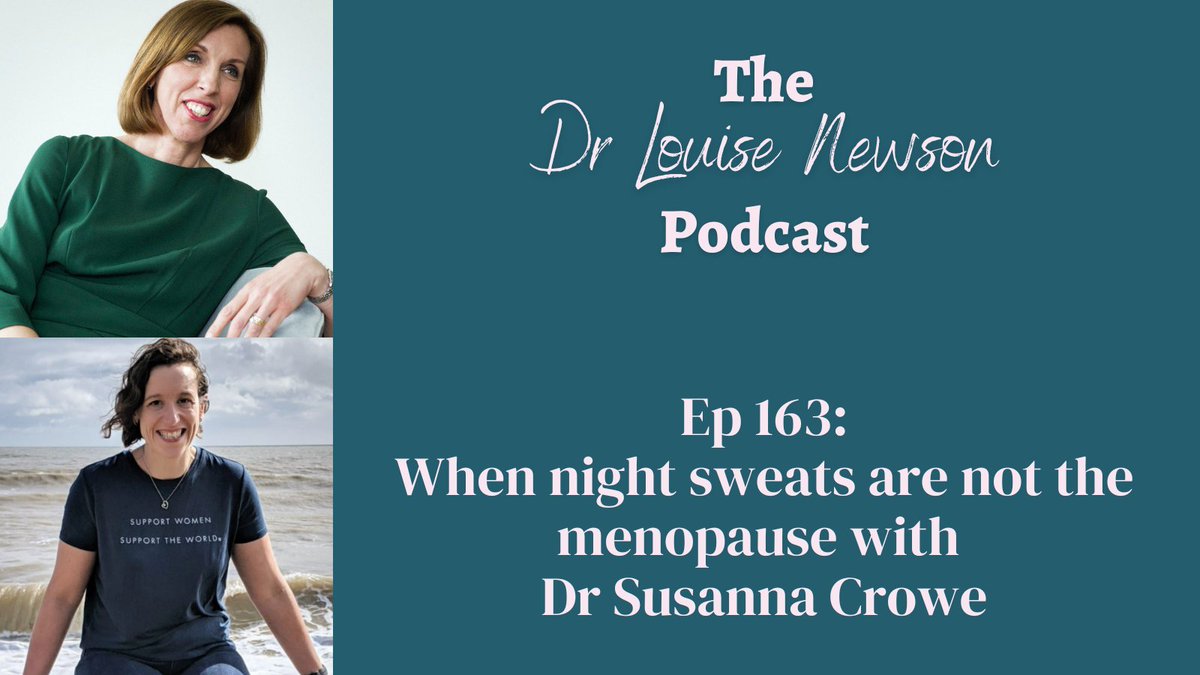 balanceMeno's tweet photo. @drlouisenewson welcomes @susannacrowe to #TheDrLouiseNewsonPodcast to discuss when night sweats are not the #menopause

Listen/read the transcript: https://t.co/iEHs4xW8Bn https://t.co/VGzb7wKAg5