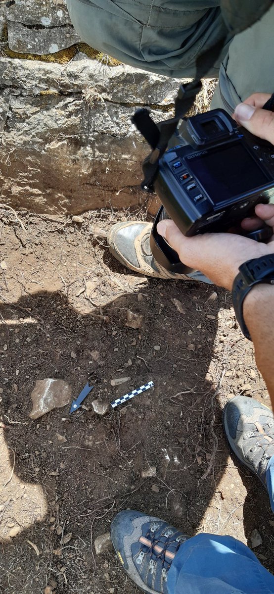 andrea_quart's tweet photo. La vida en la trinchera...
Segundo día de la Campaña de excavación en el Frente de Levante y ya tenemos los primeros materiales.

Molt bona feina l'equip @arqueo_antro i de l'alumnat del Curs d'arqueologia i antropologia forense. https://t.co/I2QTY9UFf8