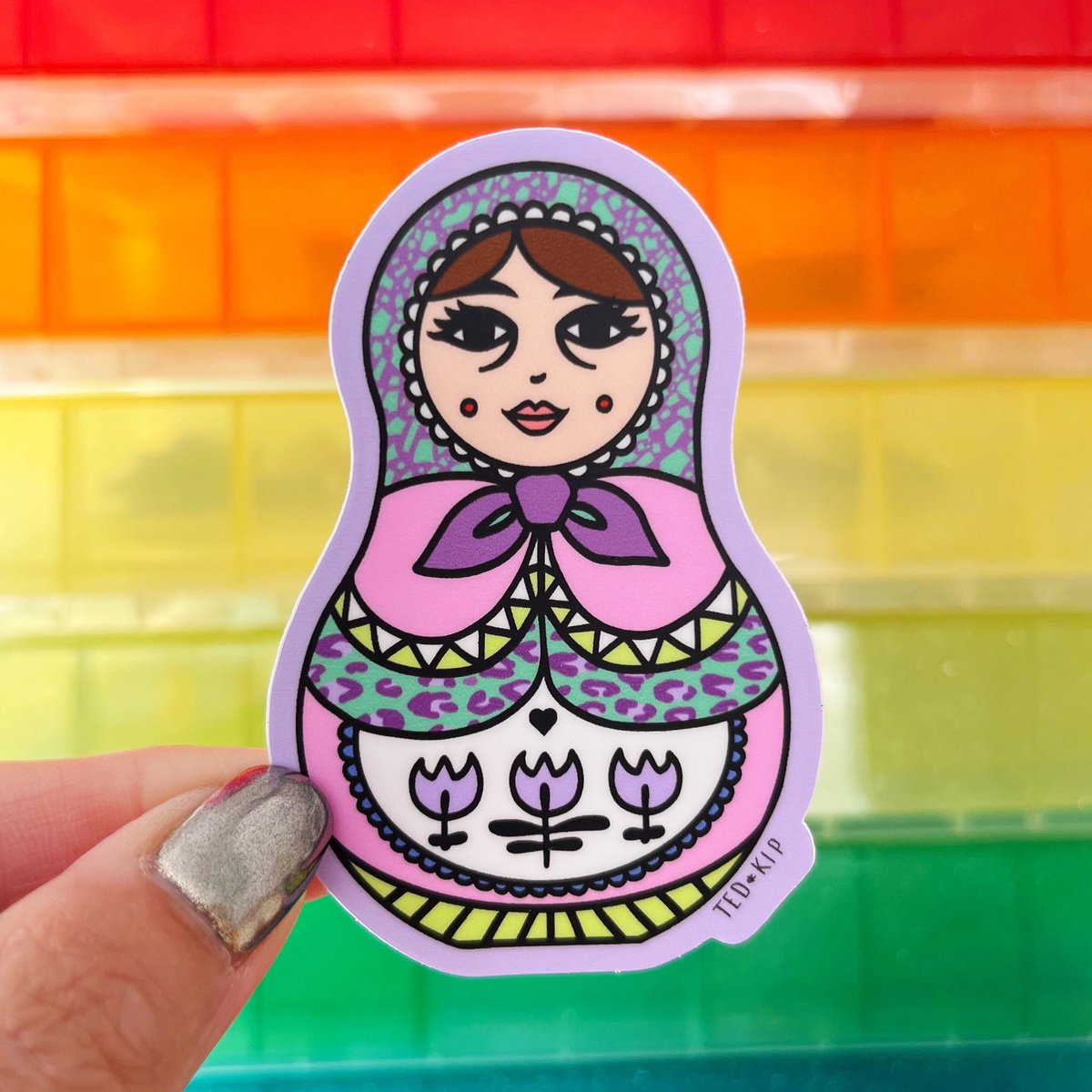 Super strong waterproof vinyl stickers! Perfect for sticking anywhere, the only problem is committing to a location. Anyone else got a pile of stickers they’ve not used because they don’t want to get placement regret? 🤣