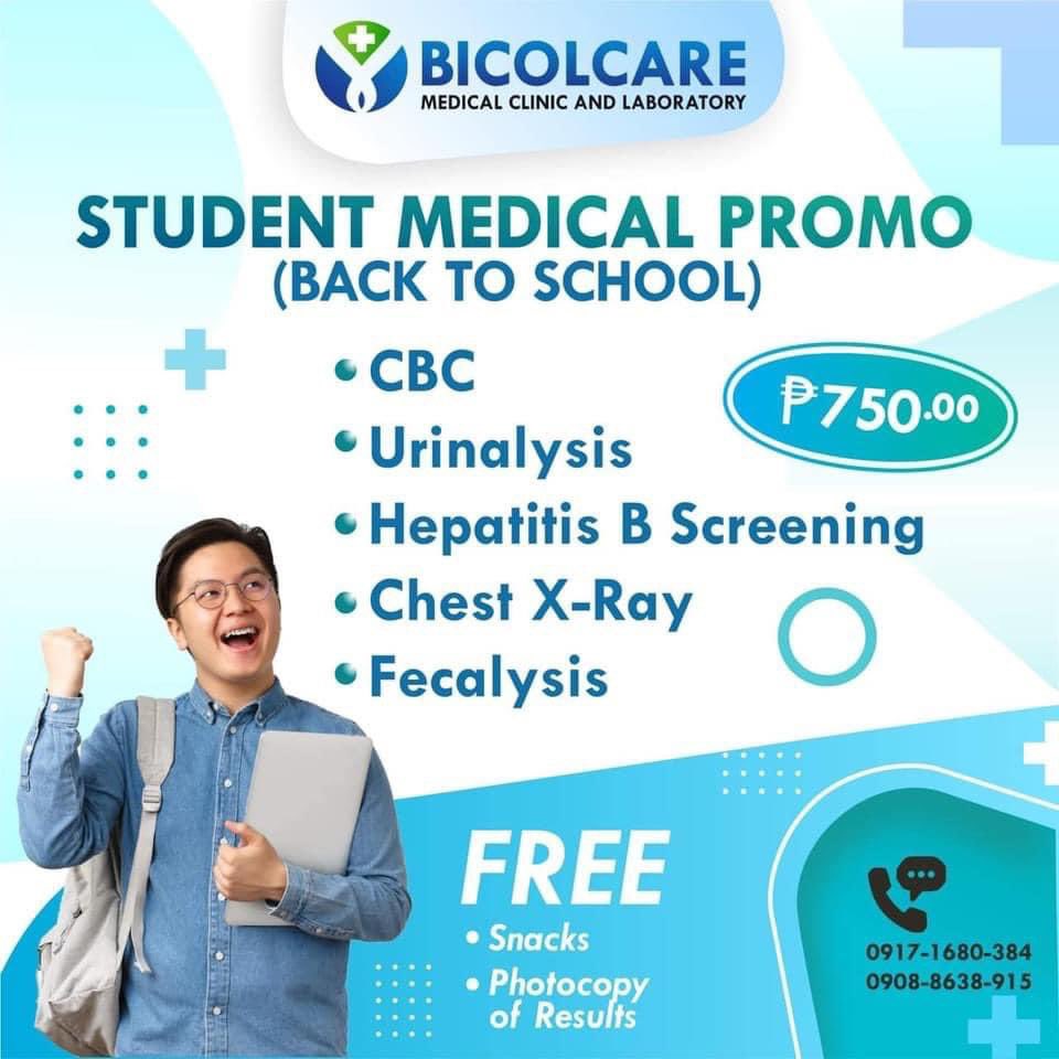 nagacitydeck's tweet photo. BICOLCARE at CBDII fronting Bicol Central Station is your one stop shop for your medical needs! Lab services, consultation and other procedures are  readily available here. Visit https://t.co/fV1KpLiCY3 for more details https://t.co/YxyacZEy1N