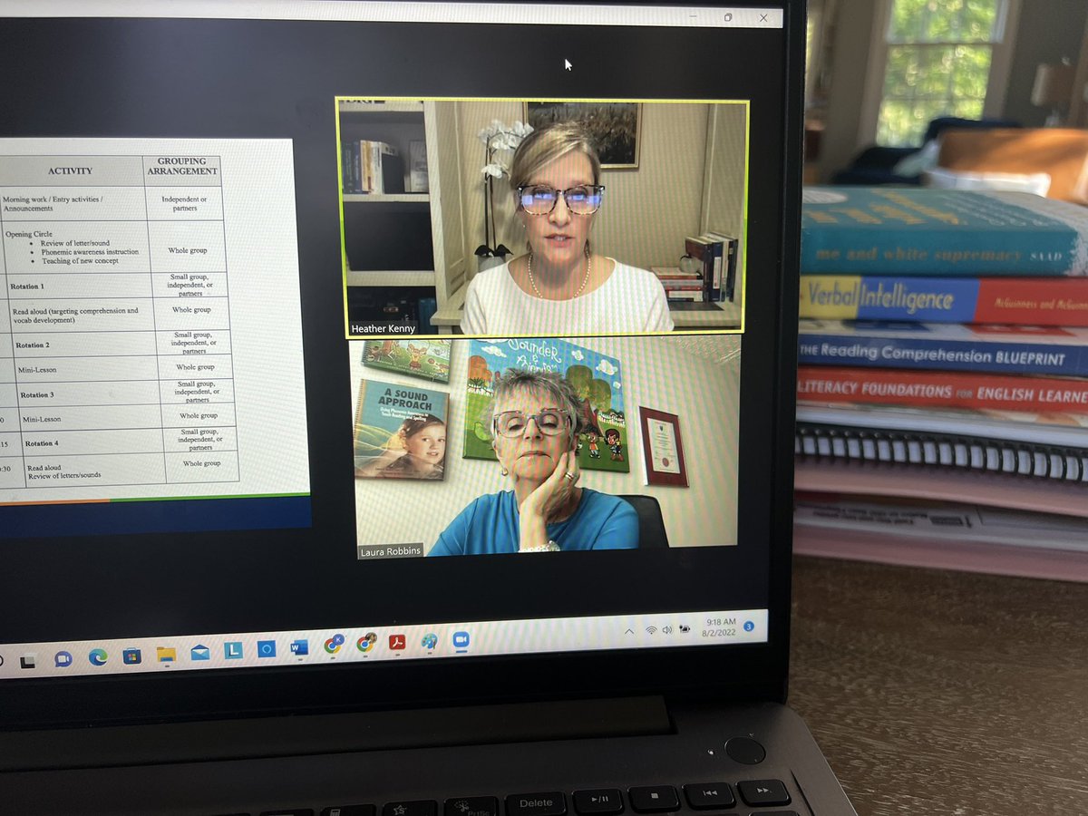 Previewing the SOR Lit Block session wiht <a href="/FriendsSounder/">Sounder & Friends</a>! We love seeing all of the free resources that are available for educators!!