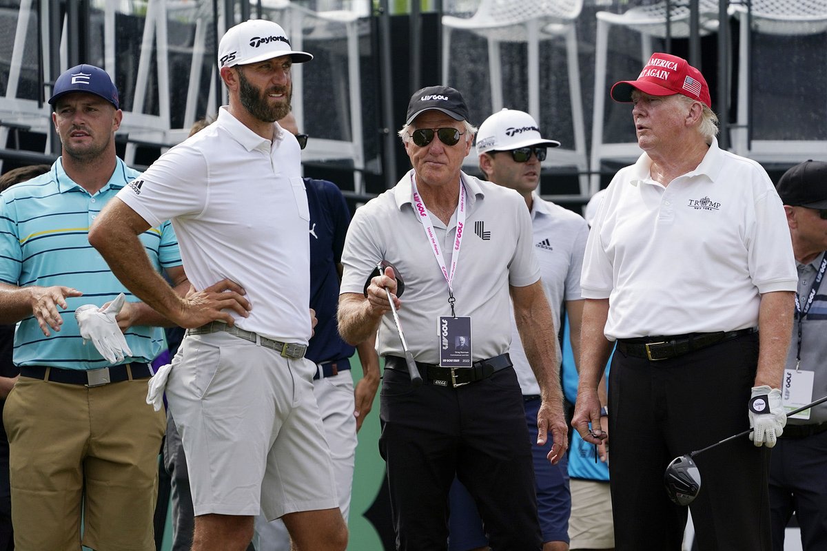 LIVGOLFInv_'s tweet photo. @Outkick @ClayTravis @PGATOUR @SharkGregNorman @LIVGolfInv Greg Norman is a Sheik. He is a great Champion and correctly criticizes people for not understanding the product and business model of #LIVGolf. 

LIVGolf is like Golf, only LOUDER!!! https://t.co/CxAWblWqsr