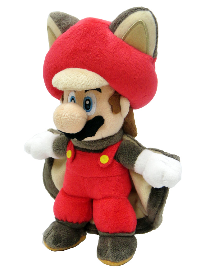 yourdailymario's tweet photo. Mario ready to glide. C/- Little Buddy Flying Squirrel Mario 9″ plush https://t.co/GBo1iQI3FS