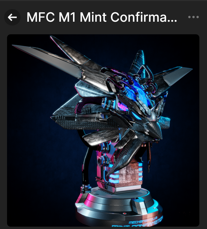 0xNFTim's tweet photo. Here is my brand new cyber cock getting ready to catch soo.
GACU team getting ready to brawl soon.
________________
Готовимся к боевому сезону вместе с командой GACU.
@MechaFightClub
@TheWonderCow
#Mechaholics #MFCCryptusUnion https://t.co/mw6sv4poHC