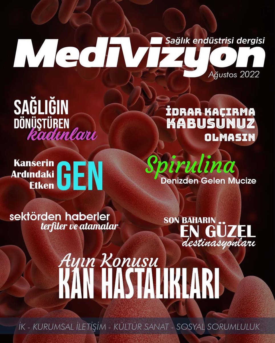 Her gün taze içerikleriye sağlık sektörünün dergisi medivizyon ağustos sayısını okumak için instagram hesabımızı takip edin… instagram.com/medivizyon/ #dergi #SONDAKİKA #sağlık #haber #SağlıktaSiddet #doktor #sağlık #İstanbul #memur