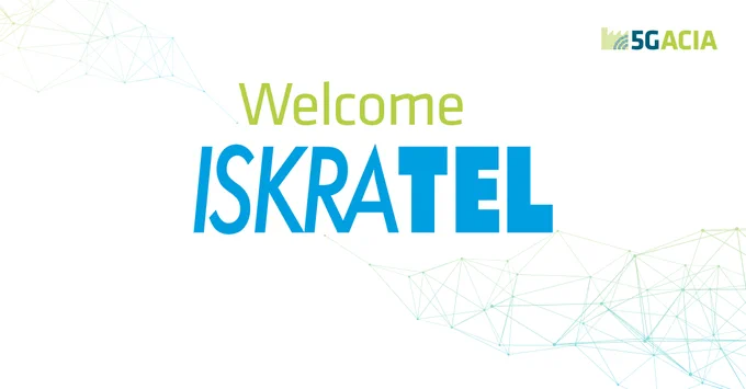 graphic which welcomes Hytera Mobilfunk as a member at 5G Alliance for Connected Industries and Automation (5G-ACIA).