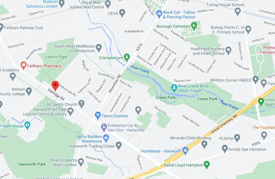 Six fire engines and around 40 firefighters have been called to reports of a grass fire on Uxbridge Road in #Feltham More information to follow