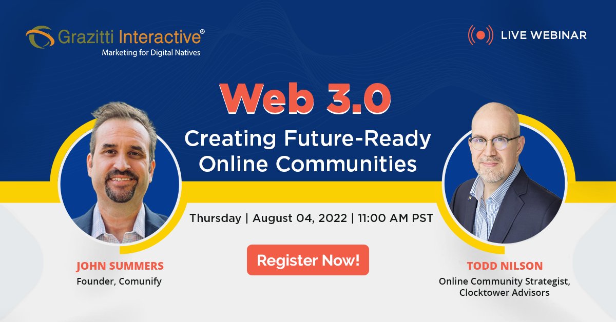 sana_sachdeva's tweet photo. 2 days to go! Register here - https://t.co/1Zc6KnnXNv
Packed with meaningful discussions, insights, and networking opportunities, there's something for every community enthusiast at our live webinar. Don’t miss, we’ll be waiting for you!
 #Web3 #NFTs #CommunityEngagement https://t.co/ssbGm7R2rj