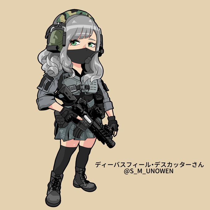 サバゲー関係のフォロワーさんデフォルメ化計画 のイラスト マンガ コスプレ モデル作品 71 件 Twoucan