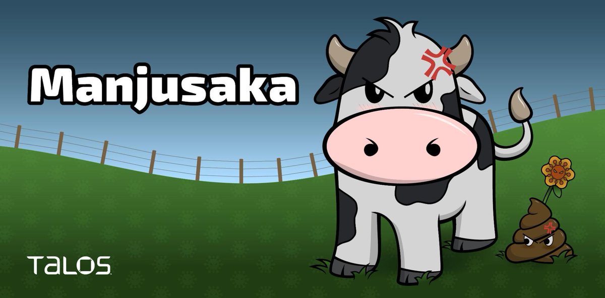 TalosSecurity's tweet photo. Cisco Talos recently discovered a new attack framework called "Manjusaka" that could be the next #CobaltStrike and grow in popularity in the coming months. Read all about this new threat here: https://t.co/G4MQIkY1hM https://t.co/QZEFDTB5WU