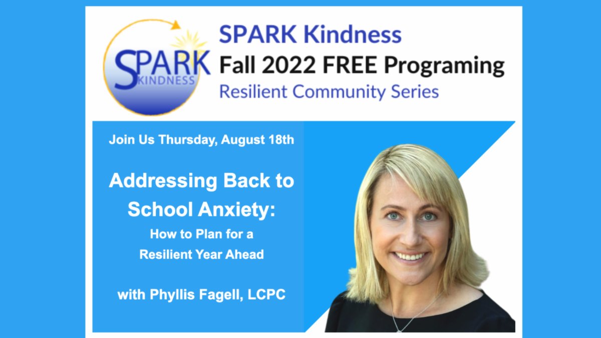 SPARK Kindness (@sparkkindness) on Twitter photo conta.cc/3zSFt8Y -- Check out today's newsletter for back to school resources and info on our free August 18th webinar: "Addressing Back to School Anxiety: How to Plan for a Resilient Year Ahead" with school counselor and author, Phyllis Fagell (<a href="/pfagell/">Phyllis Fagell, LCPC</a>) conta.cc/3zSFt8Y -- Check out today's newsletter for back to school resources and info on our free August 18th webinar: "Addressing Back to School Anxiety: How to Plan for a Resilient Year Ahead" with school counselor and author, Phyllis Fagell (<a href="/pfagell/">Phyllis Fagell, LCPC</a>)