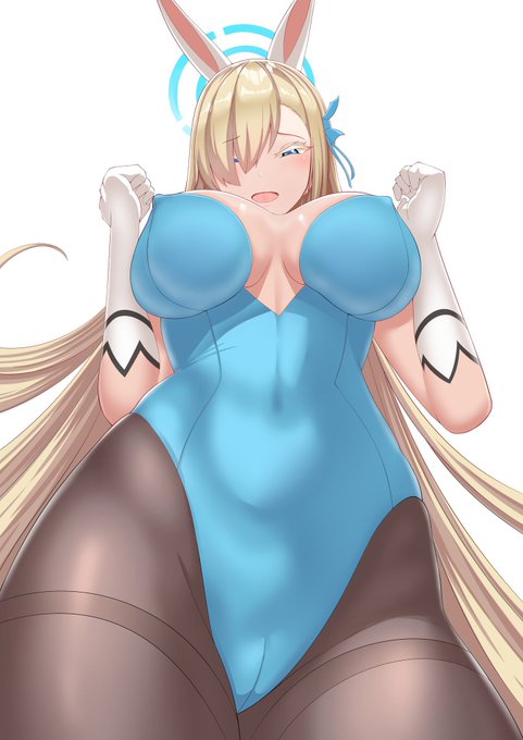 #バニーの日
 #ブルアカ 

バニーアスナ 