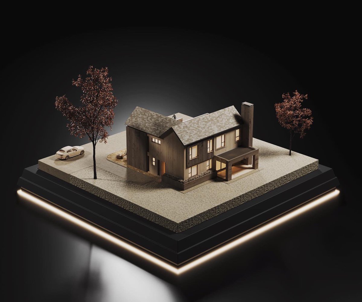 Physical Model renders we did for <a href="/TroikaDesignZw/">Troika Design Workshop ZW</a> for a townhouse development in Newlands, Harare, Zimbabwe. #harare #adlerandadler3d #architecture #zimbabwe #coronarender #3dsmax #sketchup #tinorovagraft