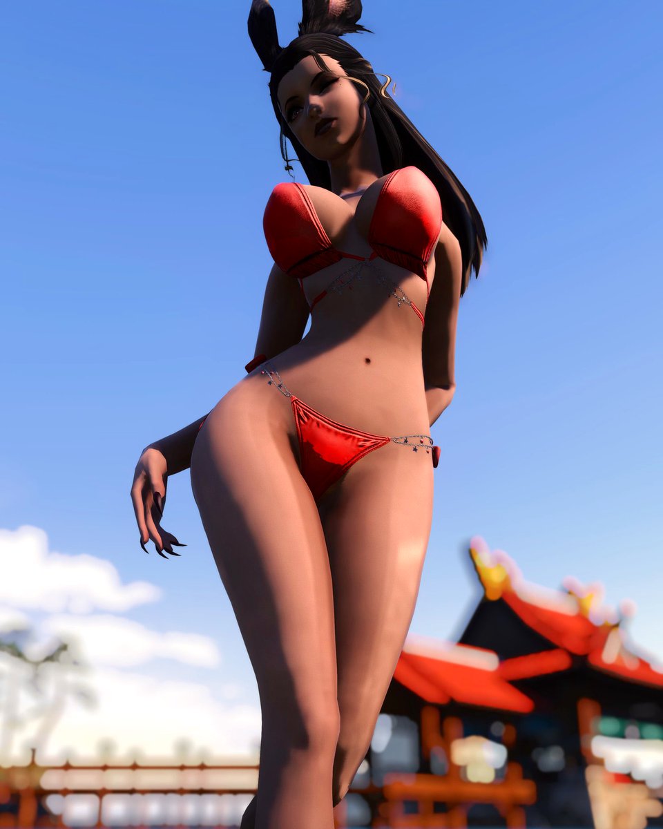 railunara's tweet photo. “I thought you said we were going swimming, what are you staring at?” 

#GPOSERS #ffxivlewd #EorzeaPhotos #FFXIVScreenshots #ffxivsnaps #GShade #ffxivnsfw https://t.co/XtrMmqM1fw