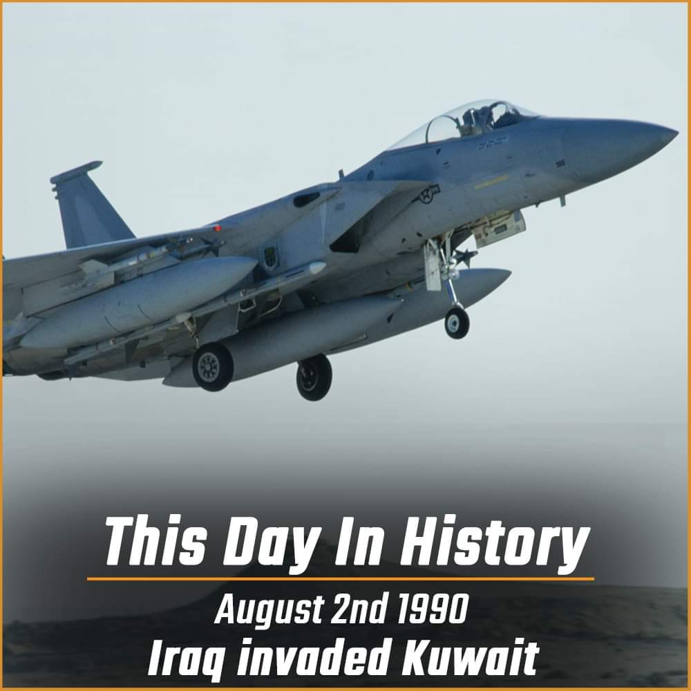 #OnThisDay in 1990, Iraq invaded Kuwait, sparking the Persian Gulf War. #history #gulfwar