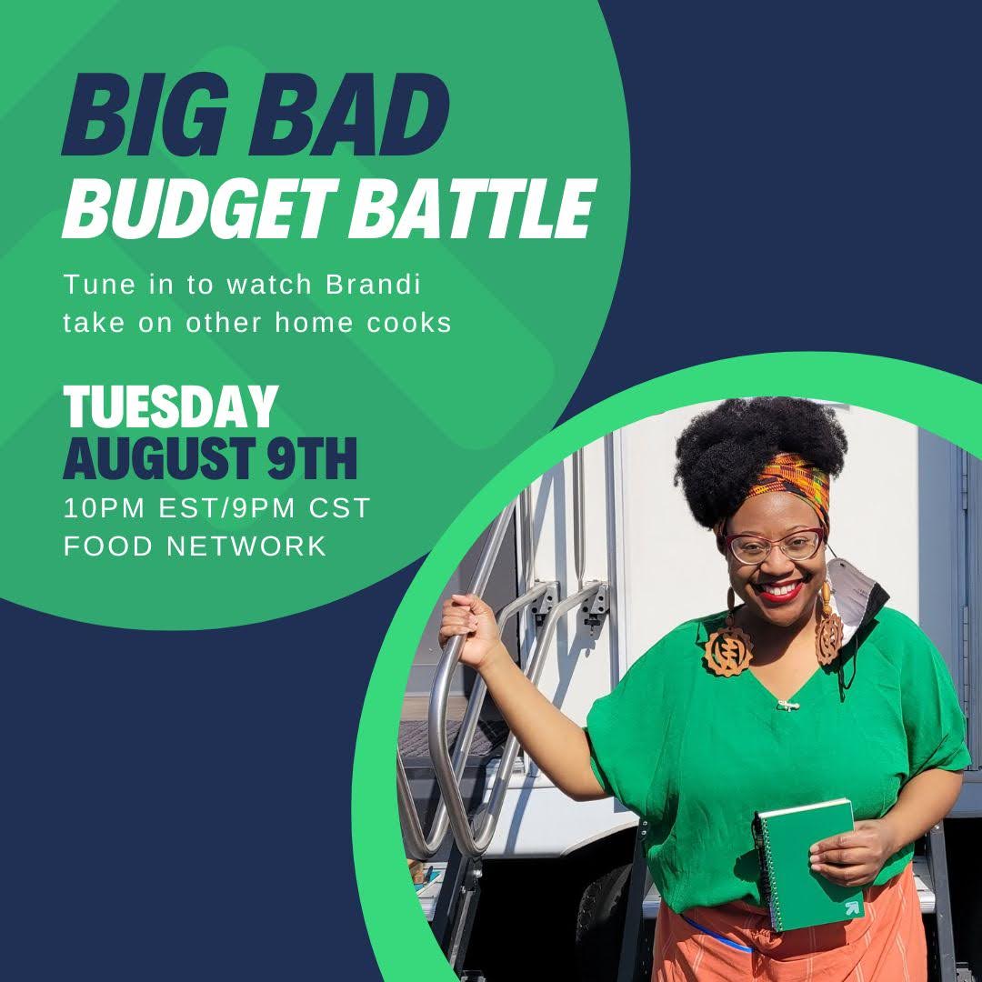 Tune in to <a href="/FoodNetwork/">Food Network</a> new show #BigBadBudgetBattle to see <a href="/thepioneerwoman/">Ree Drummond - The Pioneer Woman</a>  host as #HomeCooks battle it out.
